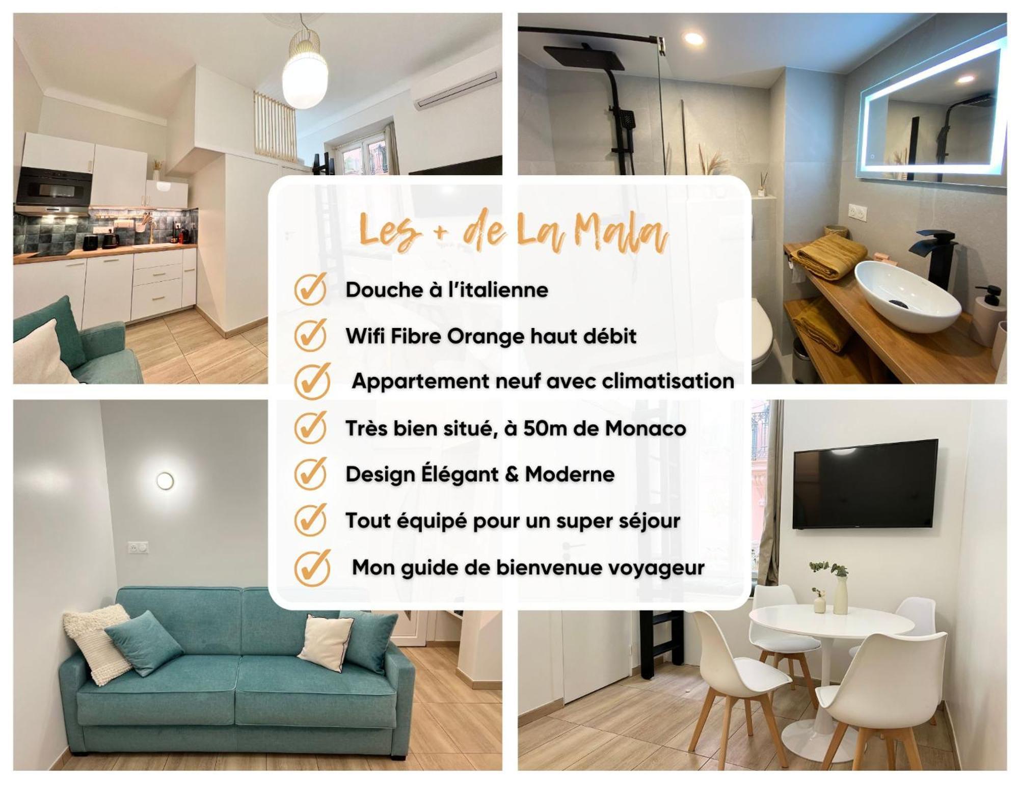 Appartements Neuf - Frontiere De Monaco - Clim - Wifi Cap-d'Ail Εξωτερικό φωτογραφία