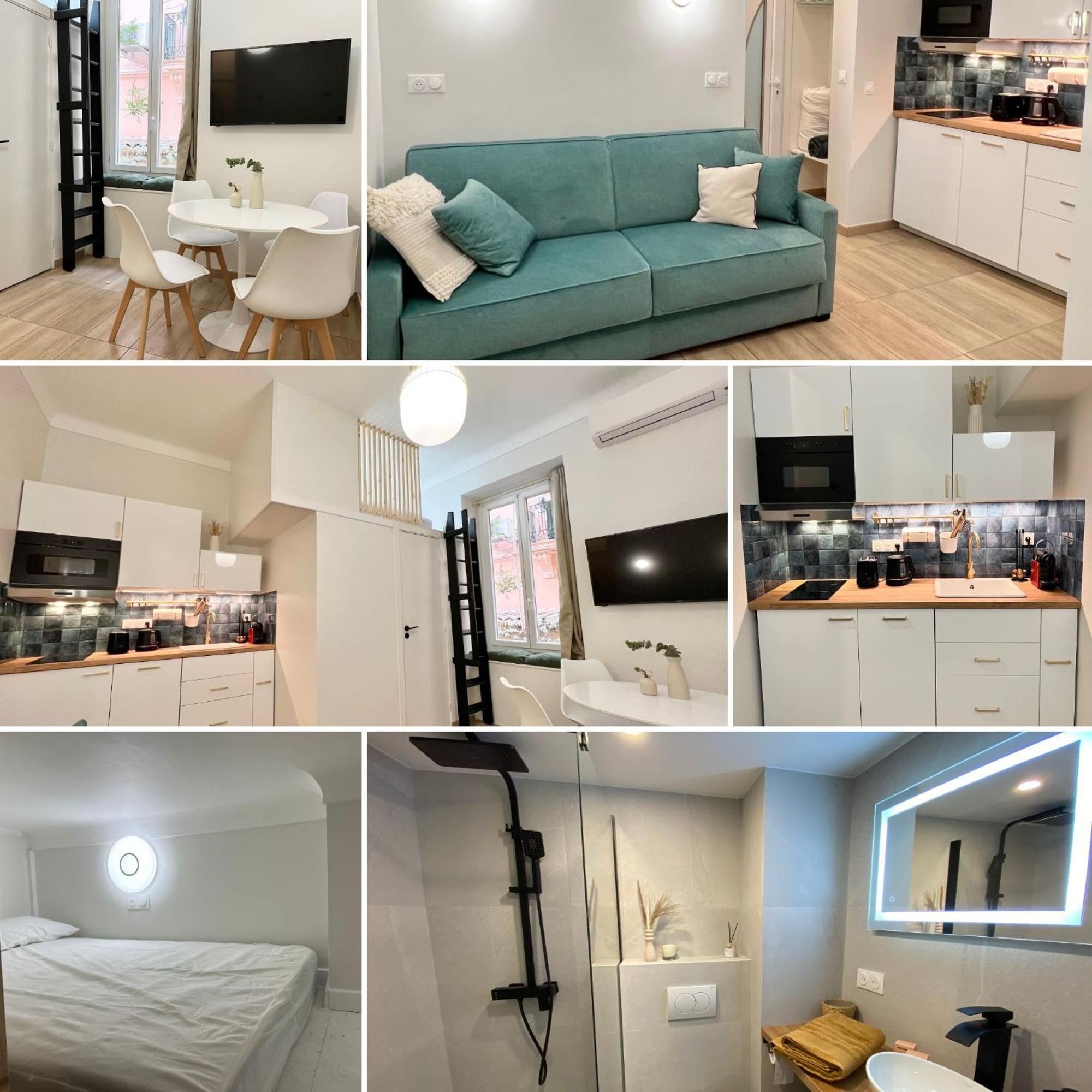 Appartements Neuf - Frontiere De Monaco - Clim - Wifi Cap-d'Ail Εξωτερικό φωτογραφία