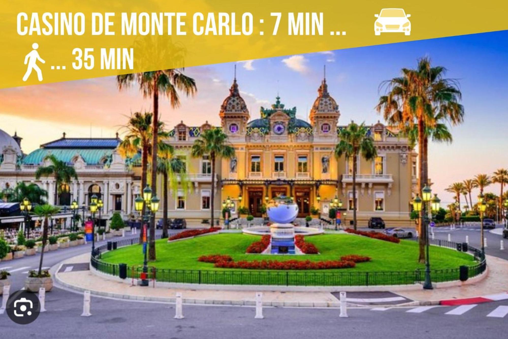 Appartements Neuf - Frontiere De Monaco - Clim - Wifi Cap-d'Ail Εξωτερικό φωτογραφία